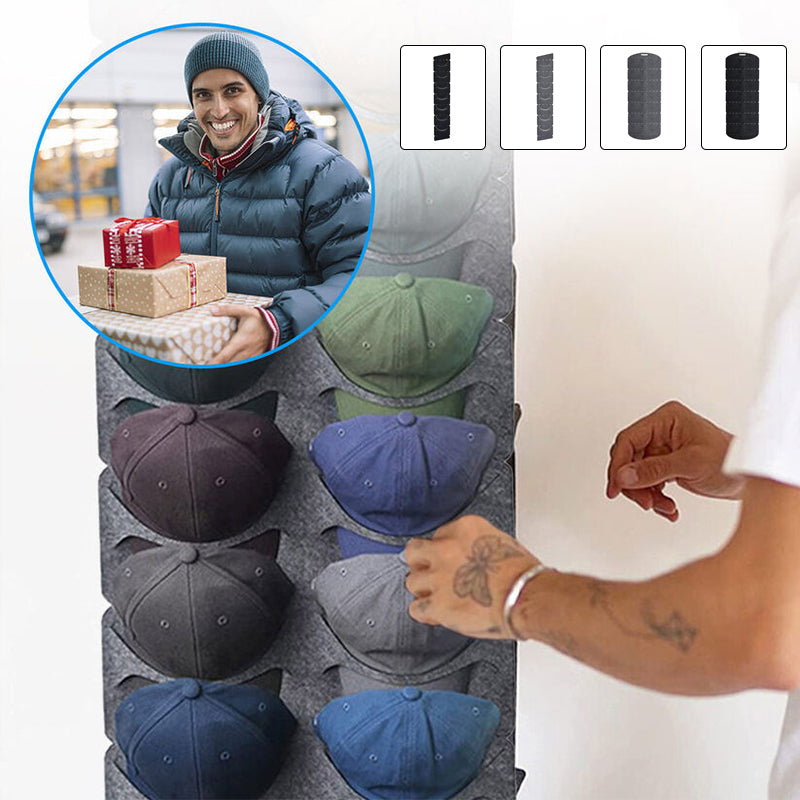Hangende hoedenorganizer met meerdere zakken