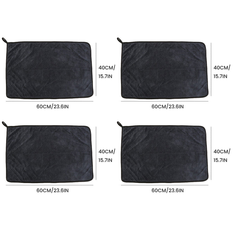 Microvezeldoek met gedraaide pool