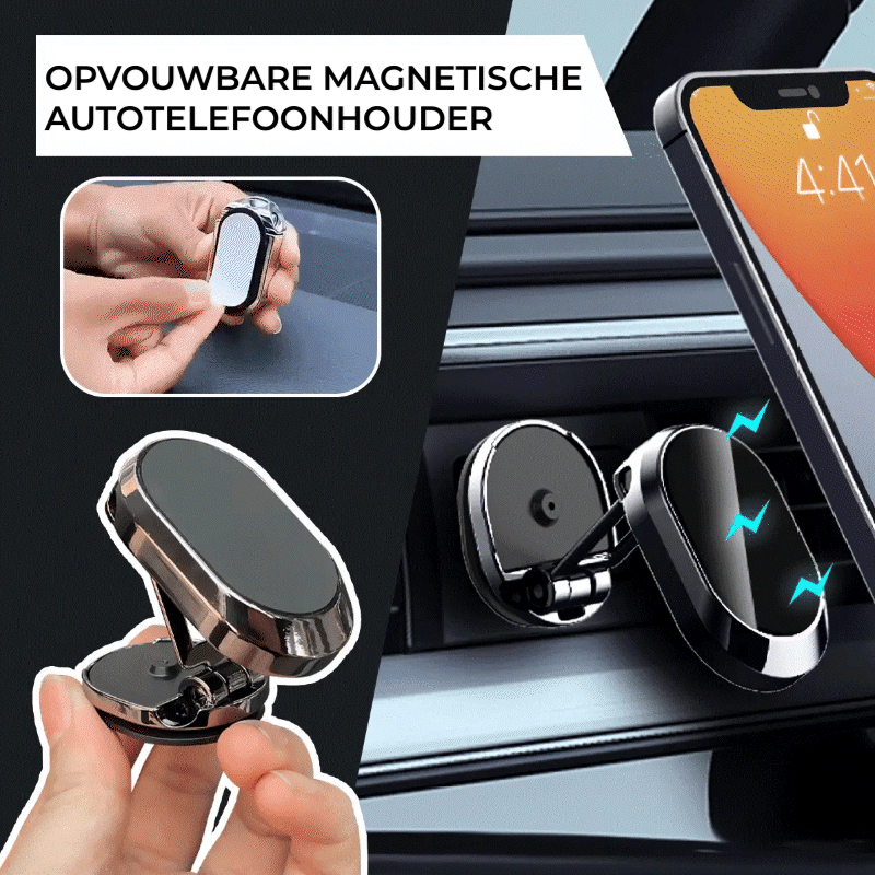 Magnetische telefoonhouder voor de auto