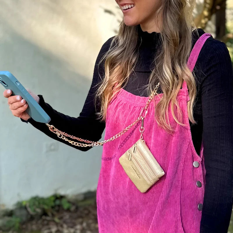 Mobiele telefoon lanyard ketting tas