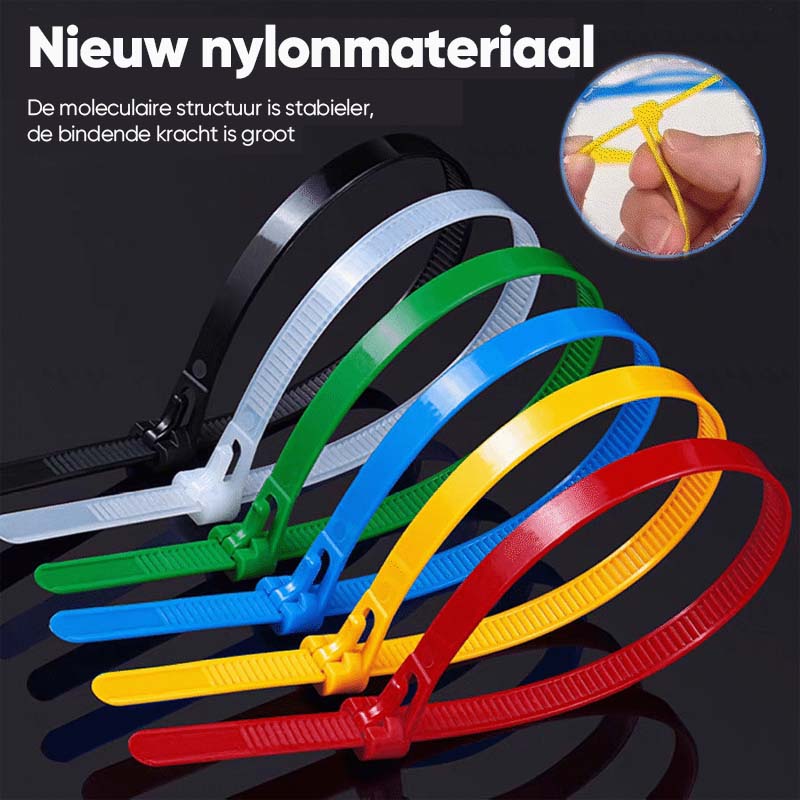 Gesp Zelfsluitende premium nylon koordriem