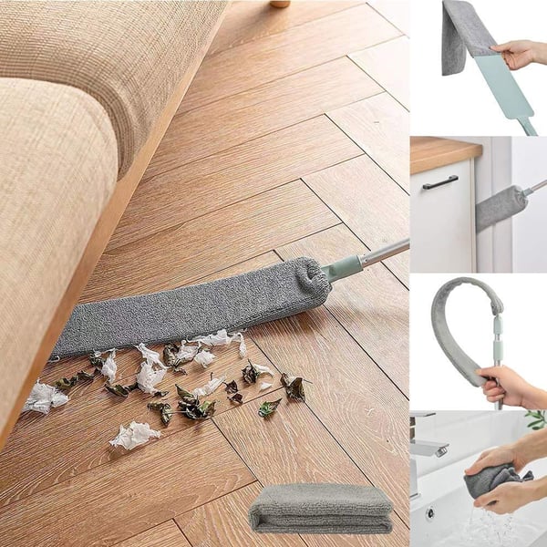 Intrekbare Microvezel Stofborstel Gap Mop