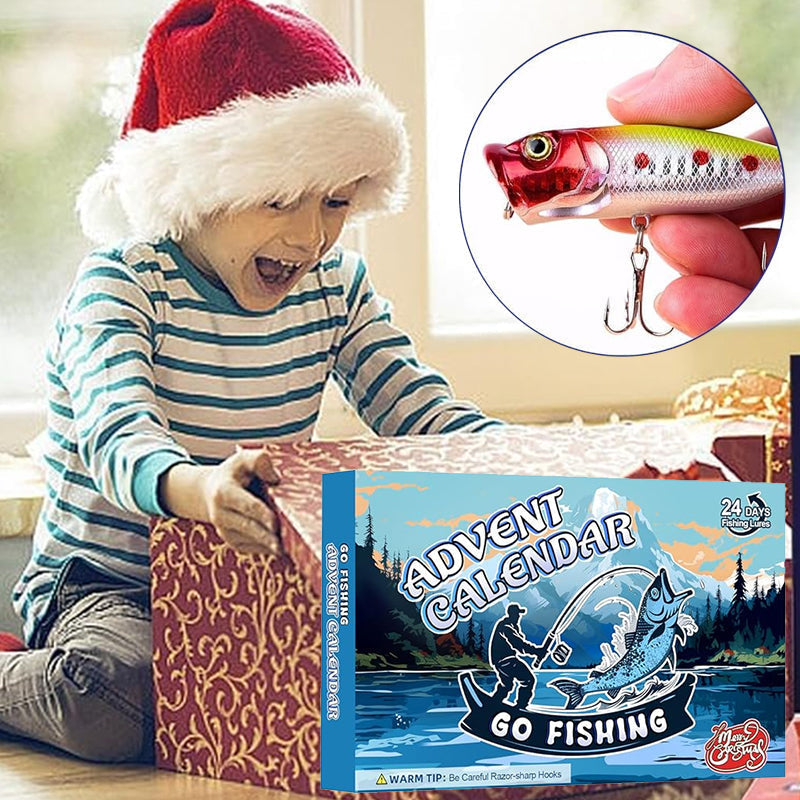 24 Dagen Kerstmis Aftellen Vis Tackle Set