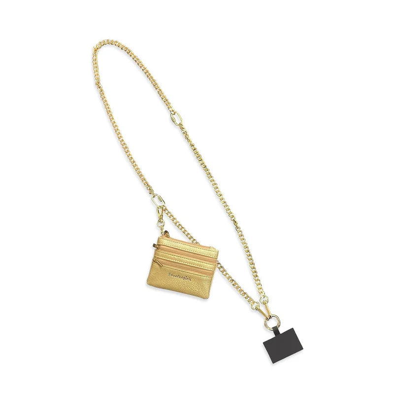 Mobiele telefoon lanyard ketting tas