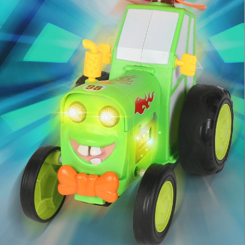 Gekke springende auto