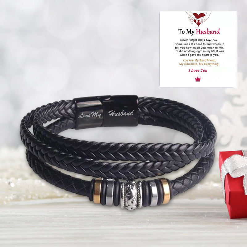 Ik zal altijd bij je zijn Dubbele rij armband