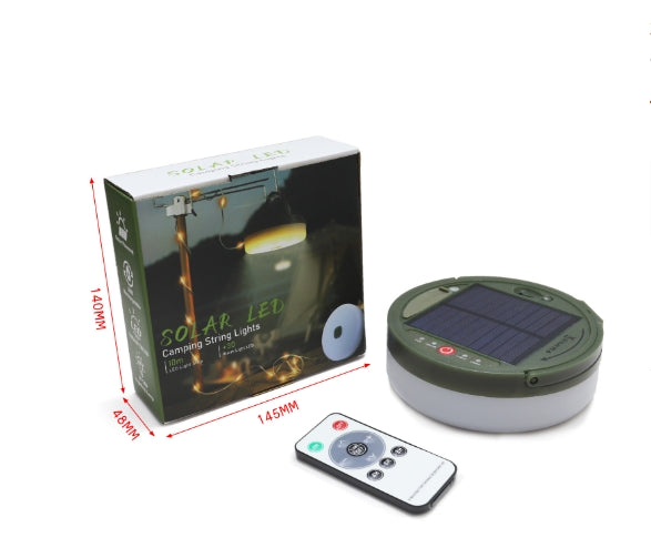 Outdoor waterdichte draagbare opbergbare lichtslinger