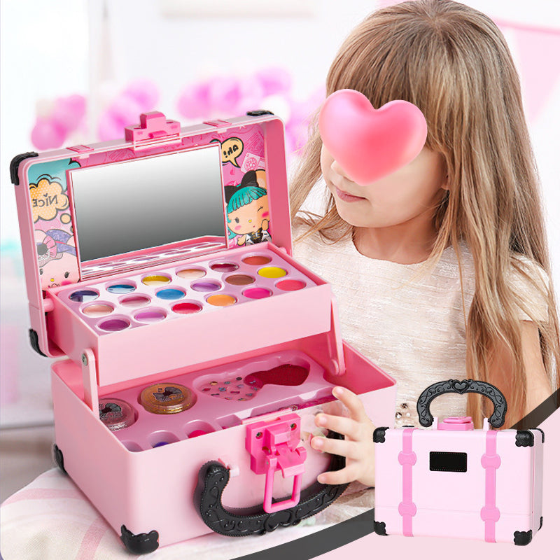 Wasbare make-up schoonheidsset voor kinderen