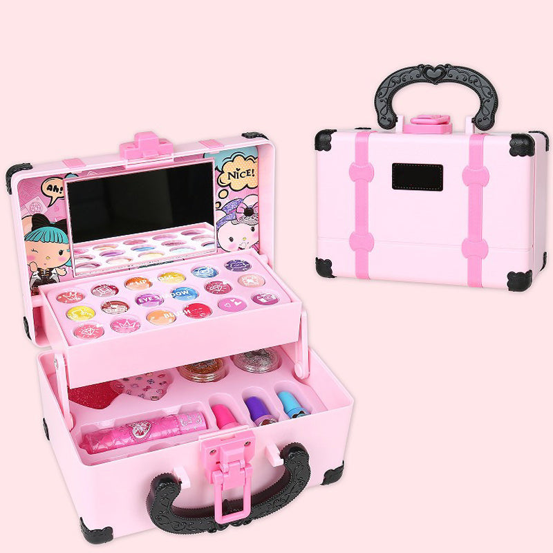 Wasbare make-up schoonheidsset voor kinderen