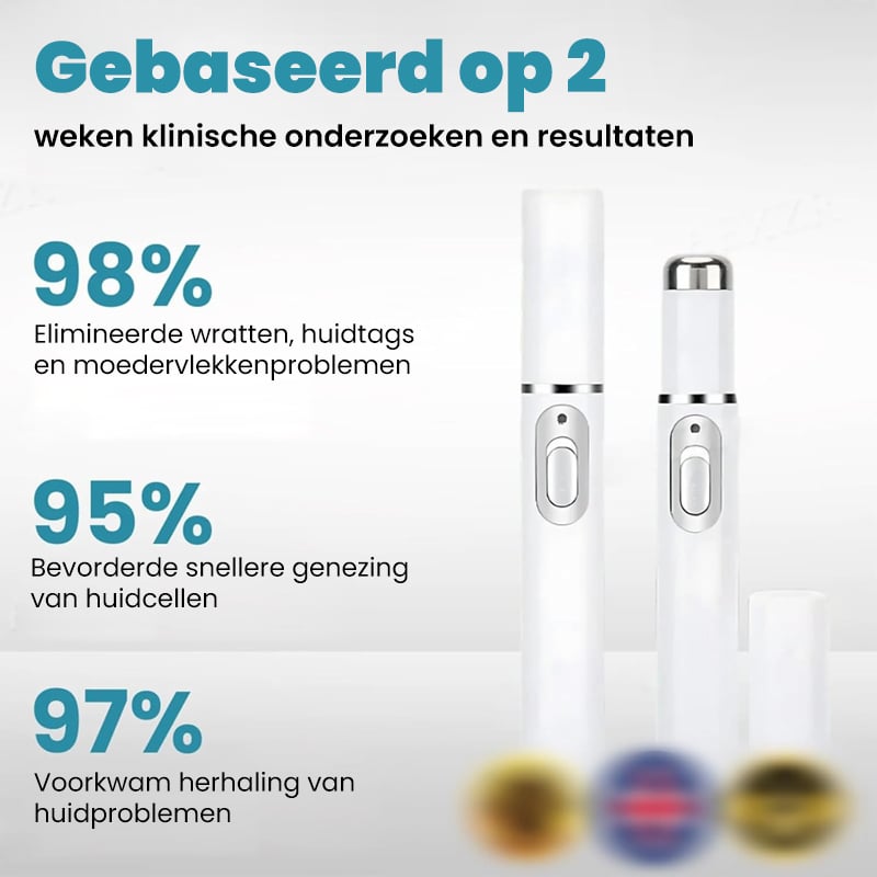 Niet-invasieve laserpen voor het verwijderen van moedervlekken en wratten