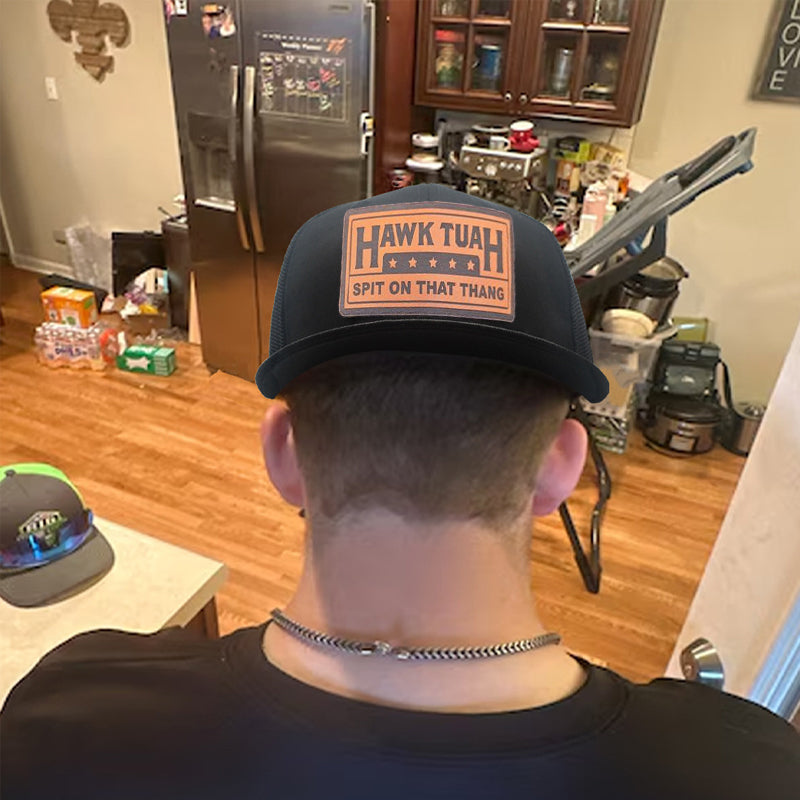 Snapback met Hawk Tuah-hoed