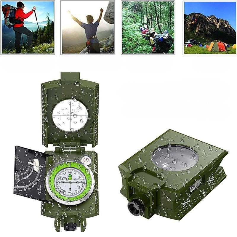Multifunctioneel militair gericht navigatiekompas