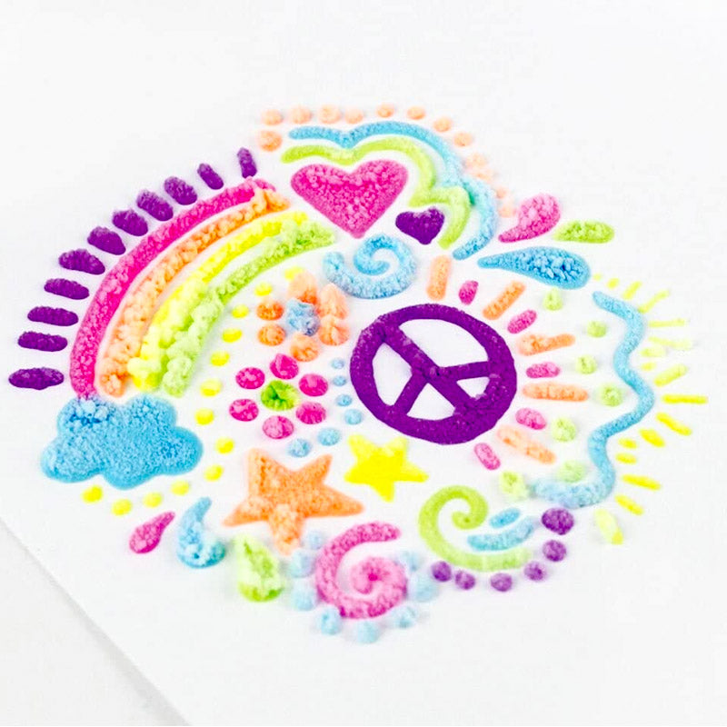 DIY Bubble Popcorn-tekenpennen (6 stuks)