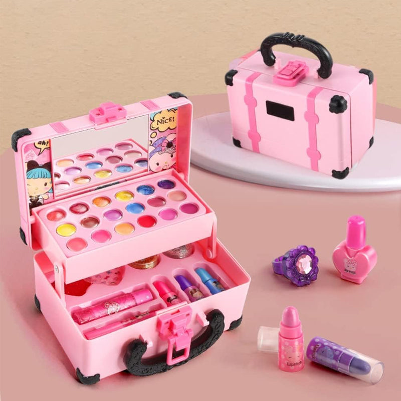 Wasbare make-up schoonheidsset voor kinderen