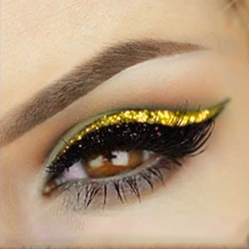 Waterdichte en herbruikbare eyeliner en wimpersticker