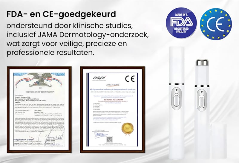 Niet-invasieve laserpen voor het verwijderen van moedervlekken en wratten