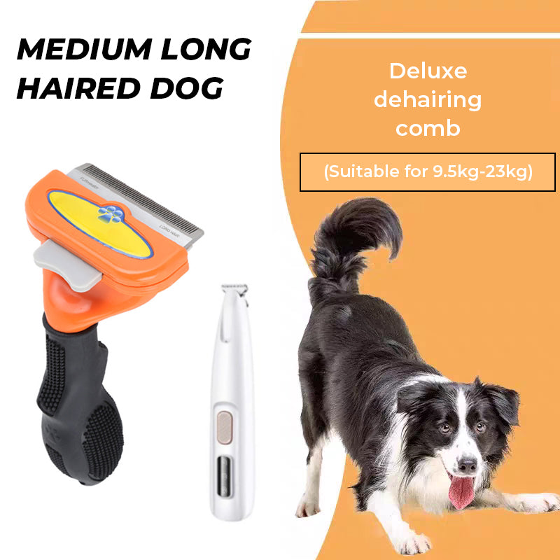 Dierenhaartrimmer met led-licht