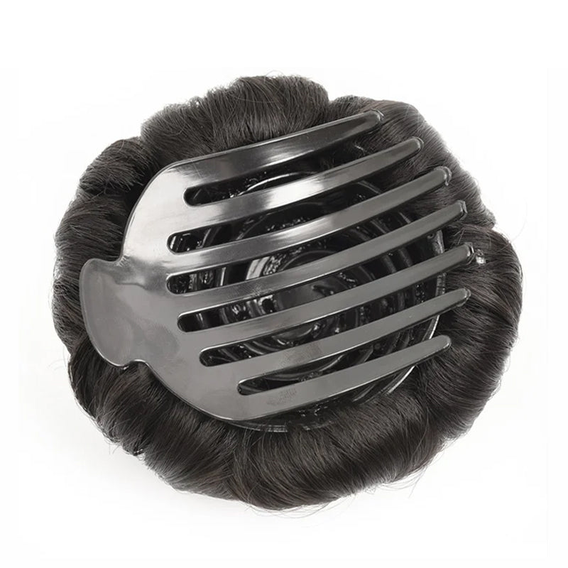 Bun pruik clip