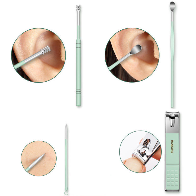 Nagelknipper draagbare set (12/16st)