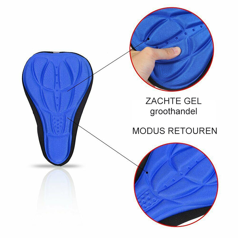 3D Silicone Zacht Bike zadel zadel Cover