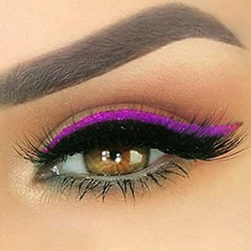 Waterdichte en herbruikbare eyeliner en wimpersticker