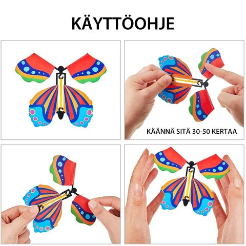 Magische vliegende vlinders