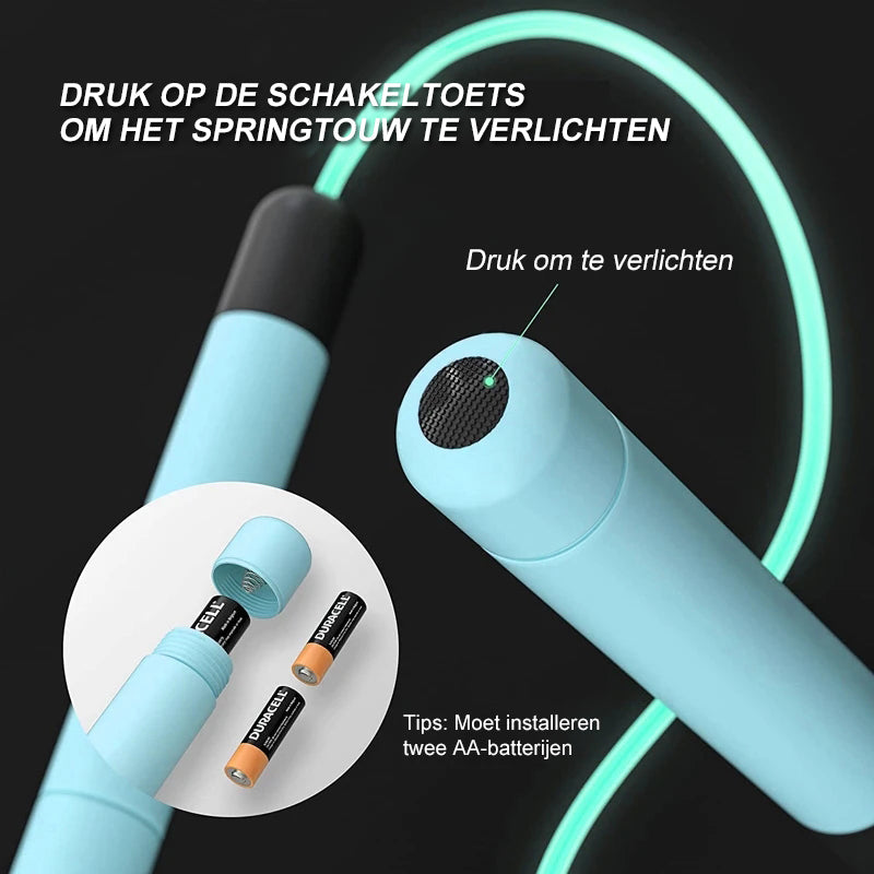 LED lichtgevend springtouw