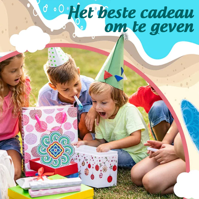 Diamond Craft Onderzetter Diamond Painted Onderzetter (Mandala)