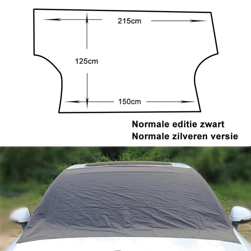 Magnetische autoruitafdekking