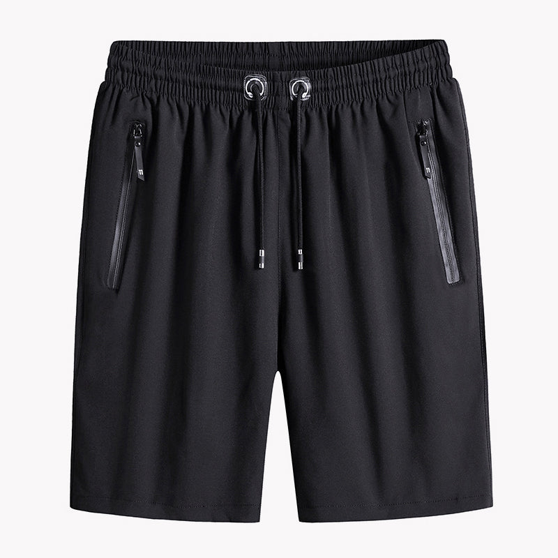 Grote maten ijszijde-stretchshort voor heren