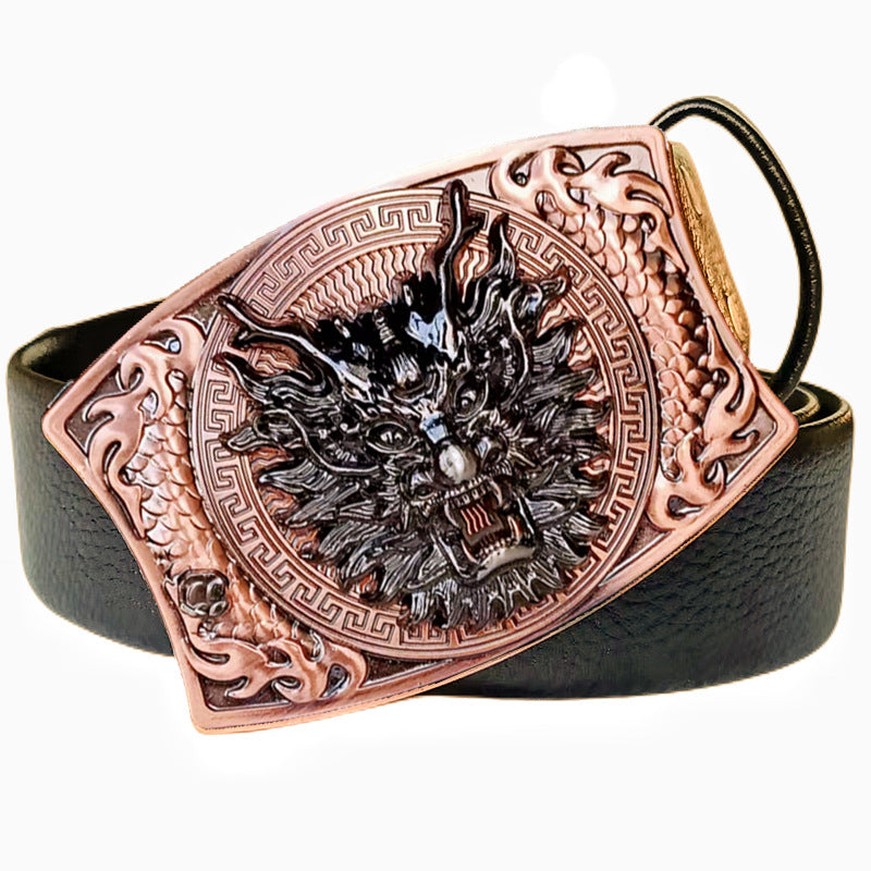 Mode punk lederen riem voor heren