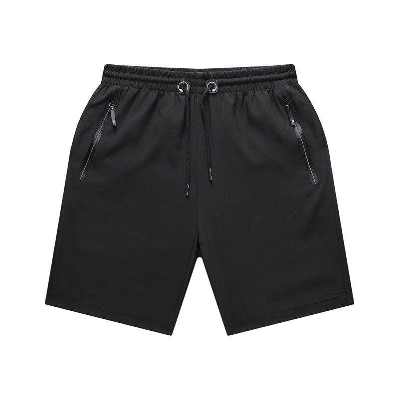 Grote maten ijszijde-stretchshort voor heren