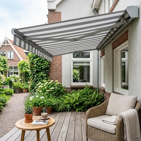 Stappenplan voor doek zonnescherm vervangen