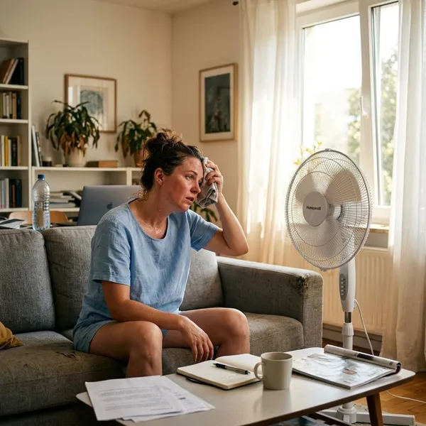 Een ventilator slim gebruiken bij warmte in huis