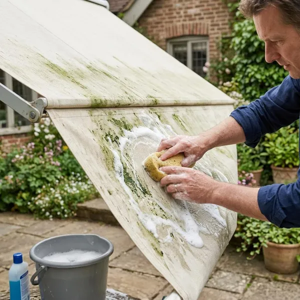 Rol je zonnescherm helemaal uit