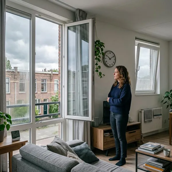 Hoe lang luchten per ruimte