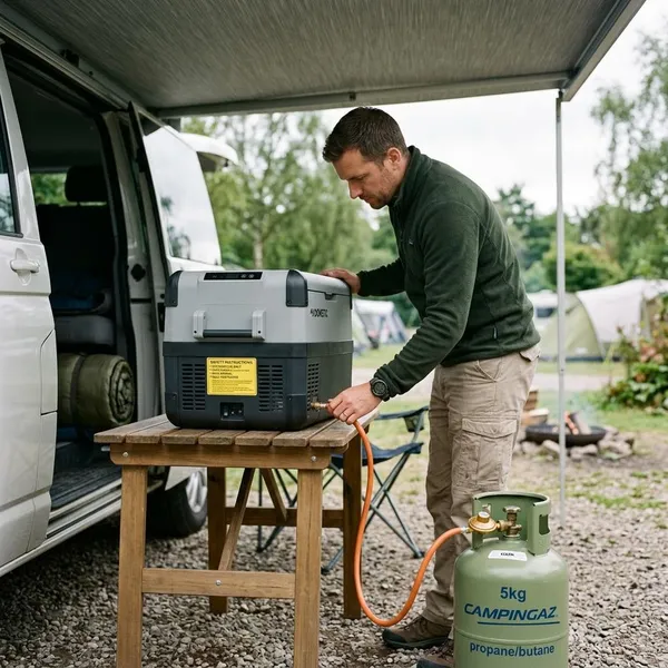 Wat een koelbox op gas nodig heeft om goed te koelen