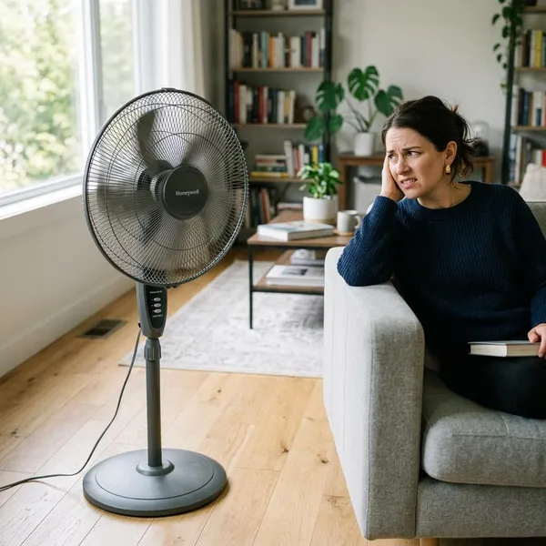 Decibel van een ventilator per stand