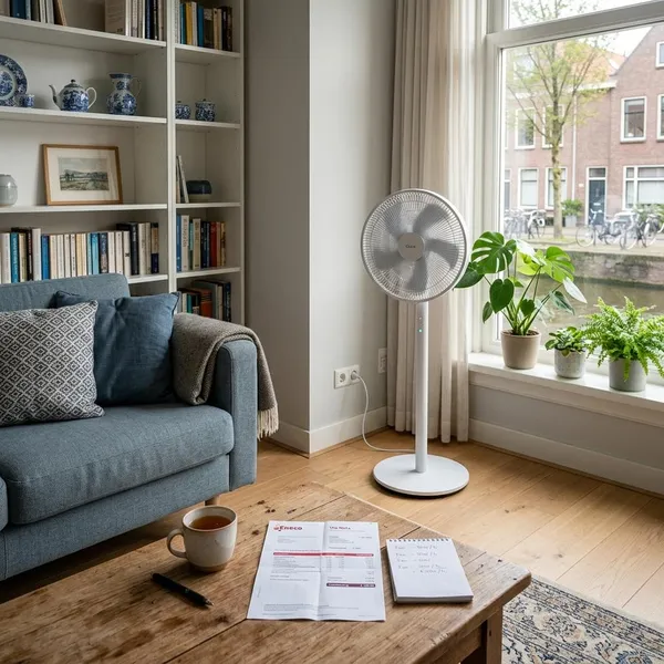 Verbruik per type ventilator