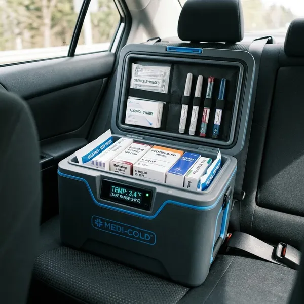 Medicijnen koel houden in de auto