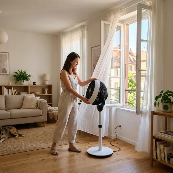 Kamer koeler maken met een ventilator