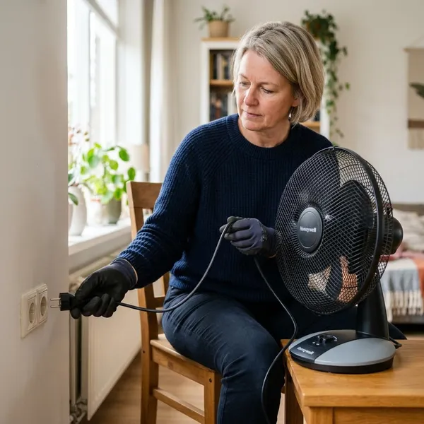 Ventilator veilig controleren