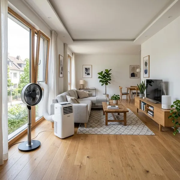 Ventilator airco of luchtbevochtiger voor de slaapkamer