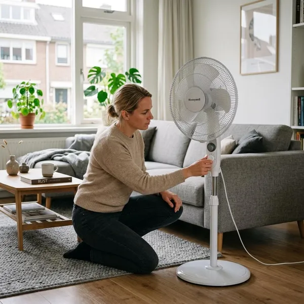 Huisventilator stiller maken
