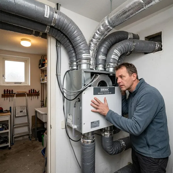 Mechanische ventilatie of WTW stiller maken
