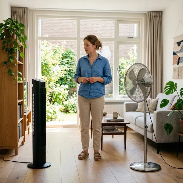 Nadelen van een staande ventilator
