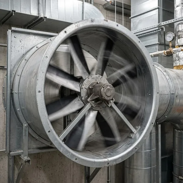 wat is een axiaal ventilator