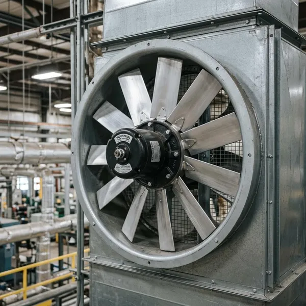 Wanneer een axiale ventilator past