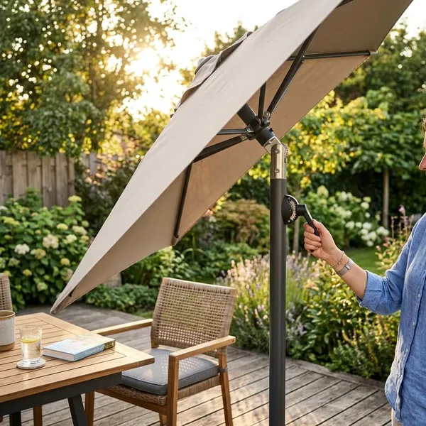 wat is tilt functie parasol