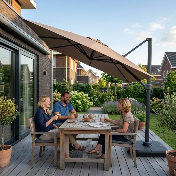 Praktische aandachtspunten bij het kiezen van een parasol met tilt functie